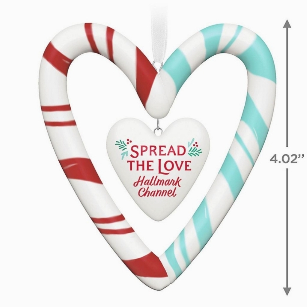 Hallmark Keepsake Spread The Love Hallmark Channel Ornament Nwt - Picture 5 of 5
